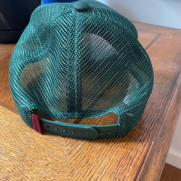 Unisex Mountain Khakis baseball hat mountains log green - Picture 4 of 4